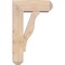 Ekena Millwork Funston Craftsman Smooth Bracket w/ Offset Brace, Douglas Fir, 7 1/2"W x 20"D x 32"H BKT0806X20X32FST04SDF - alternate 4